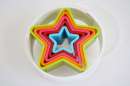 Colourful Star Cookie Cutter Set